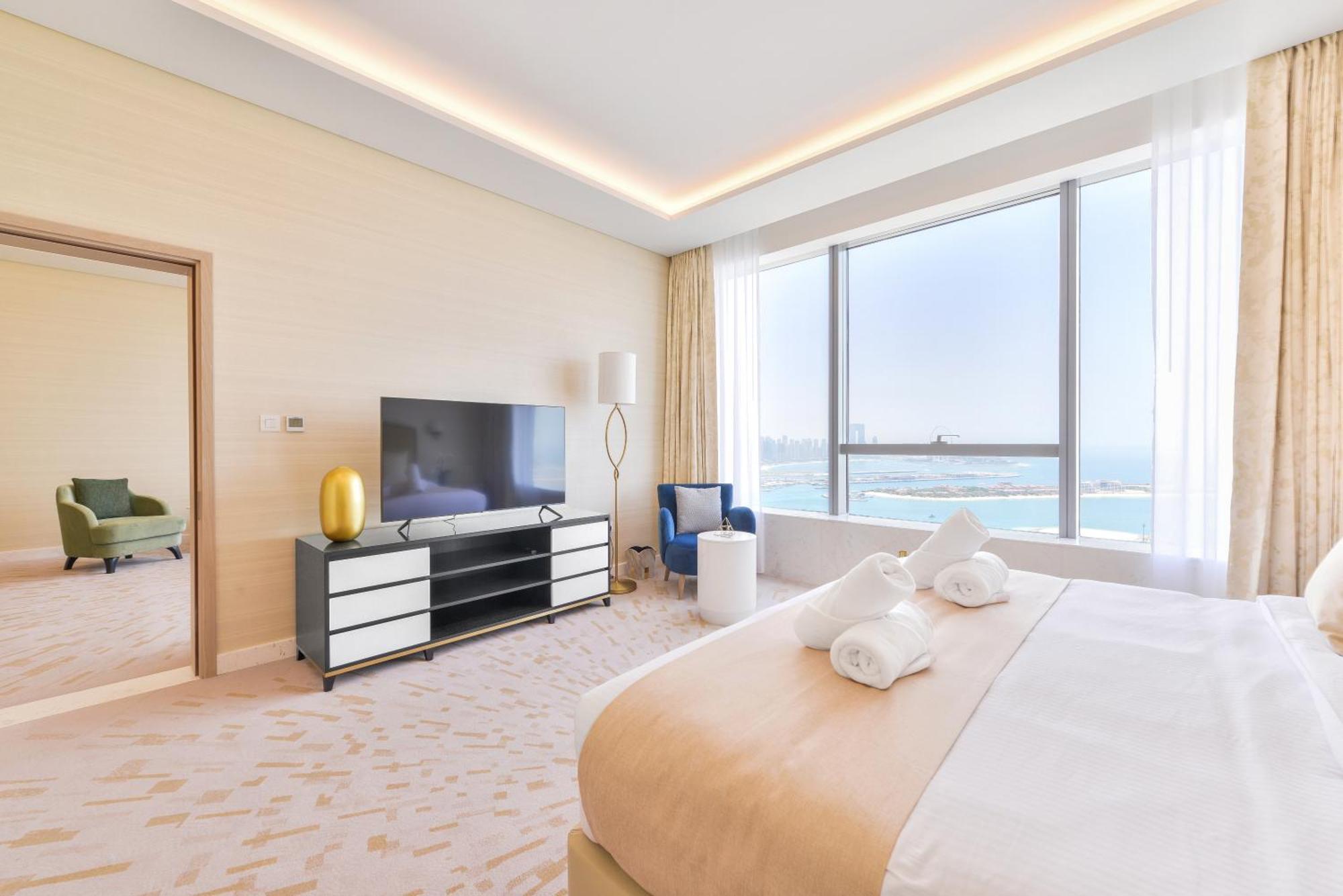 Ultra Luxury Palm Tower With Shared Hotel Facilities Dubai Eksteriør billede