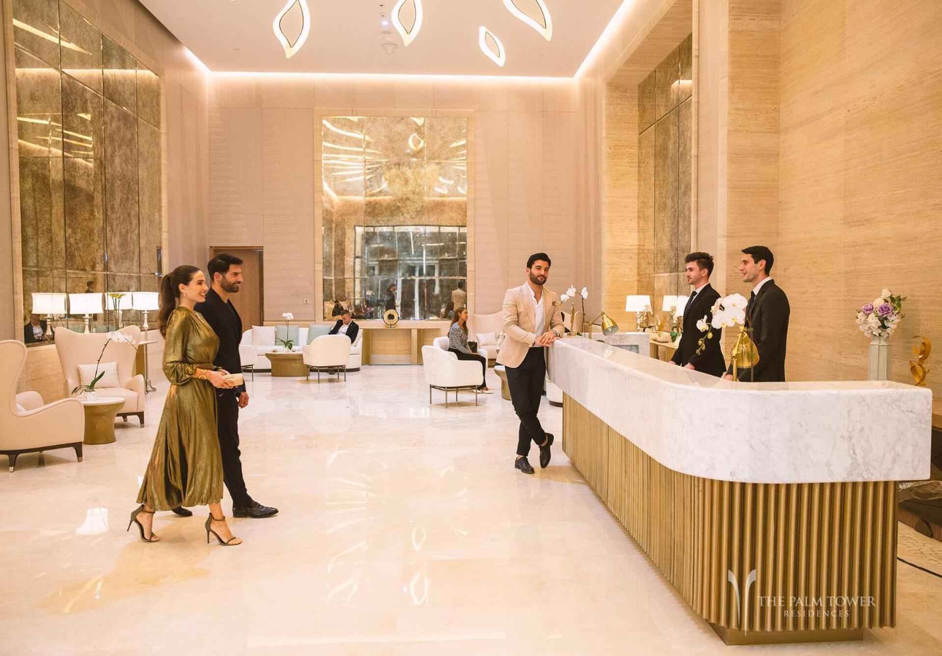 Ultra Luxury Palm Tower With Shared Hotel Facilities Dubai Eksteriør billede